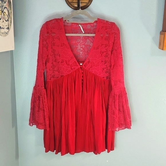 Free People With Love From India Mini Dress - Picture 2 of 9